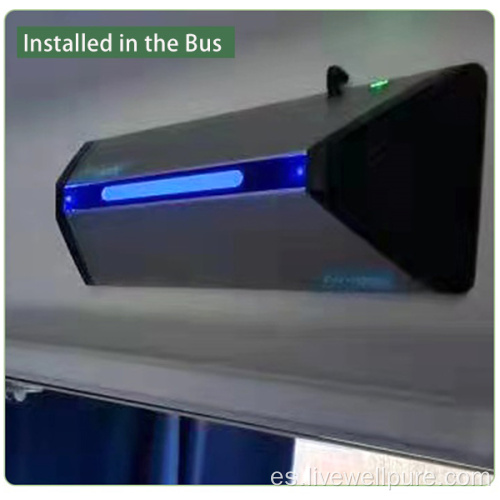 Purificador de aire iónico de 24 V para autobús